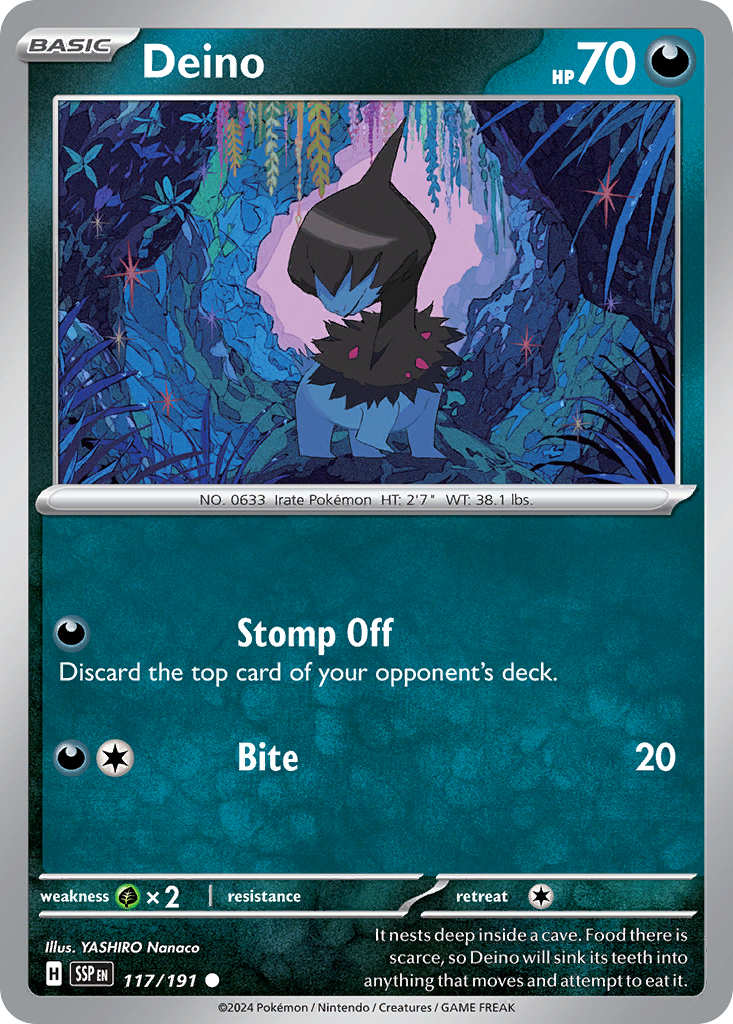 Surging Sparks Deino #117/191